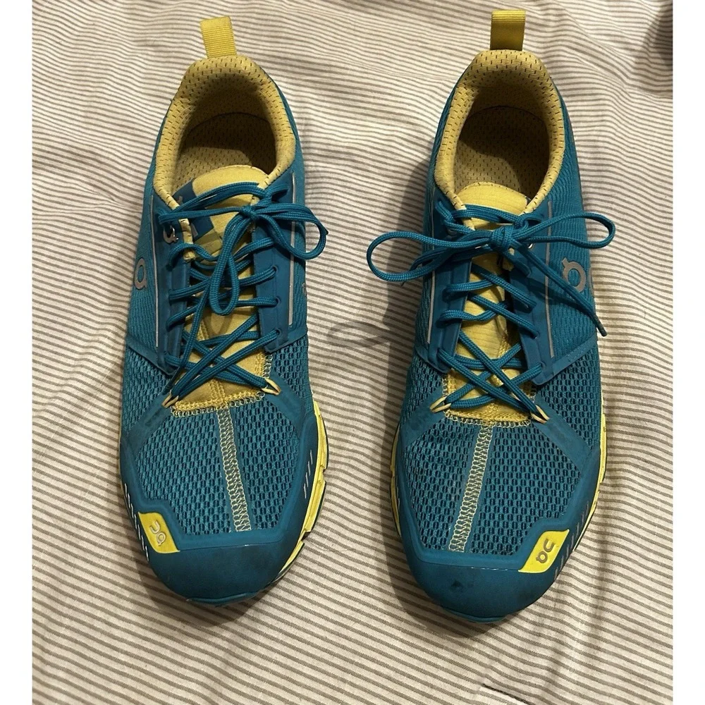 On Cloud Shoes Women 10.5 On Running Cloudtec Swiss Engineering Blue‎ Sneaker